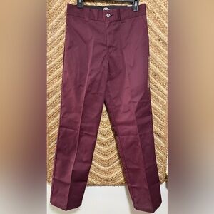 Dickies Men's Regular Fit Skateboarding Red/Purple Straight Pants,Size 30 x 32